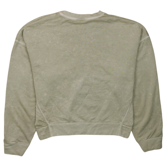 Womens UK Size M Nike Beige Pullover Sweatshirt