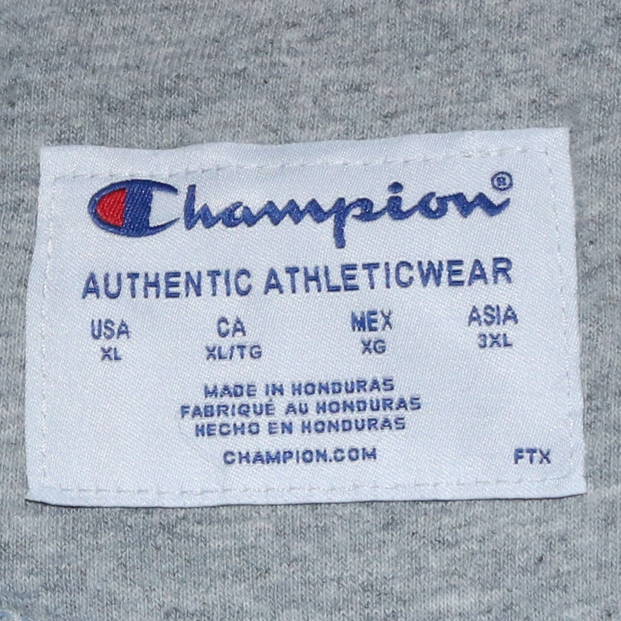 Mens UK Size XL Champion Blue Pullover Sweatshirt
