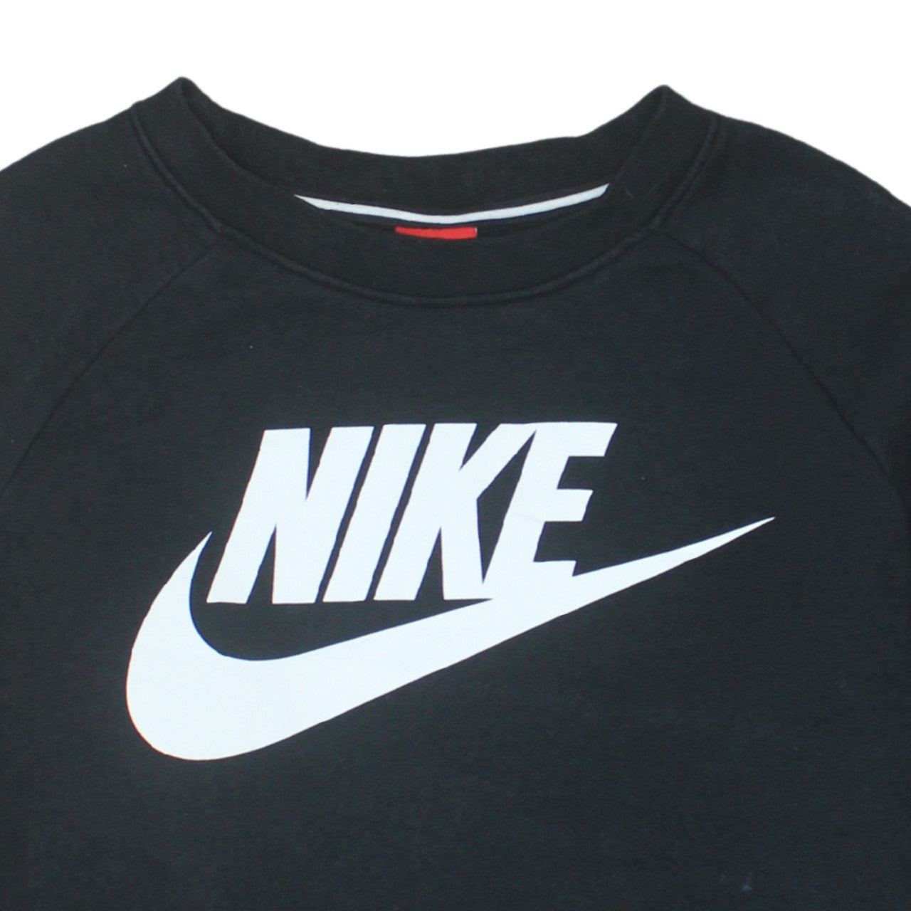 Womens UK Size L Nike Black Pullover Sweatshirt
