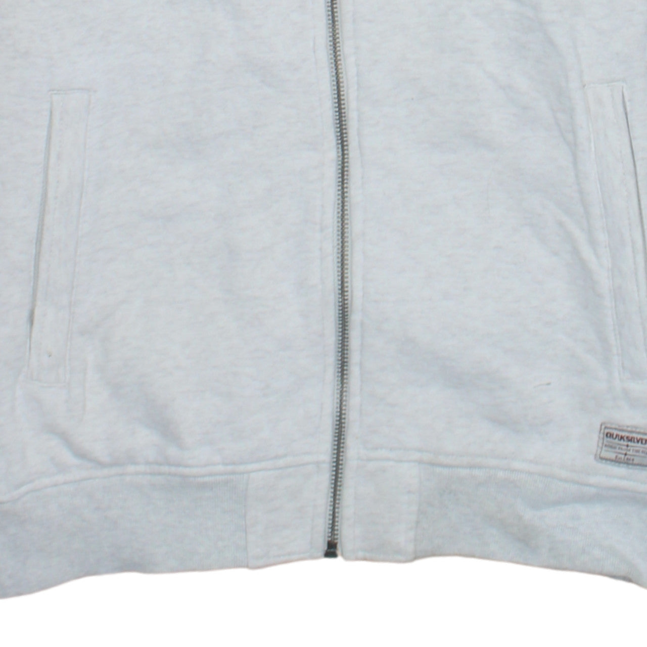 Unisex Adults UK Size 16 Quiksilver Grey Gym & Training Casual Walking Jacket