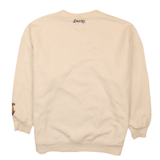 Womens UK Size M NBA Beige Pullover Sweatshirt