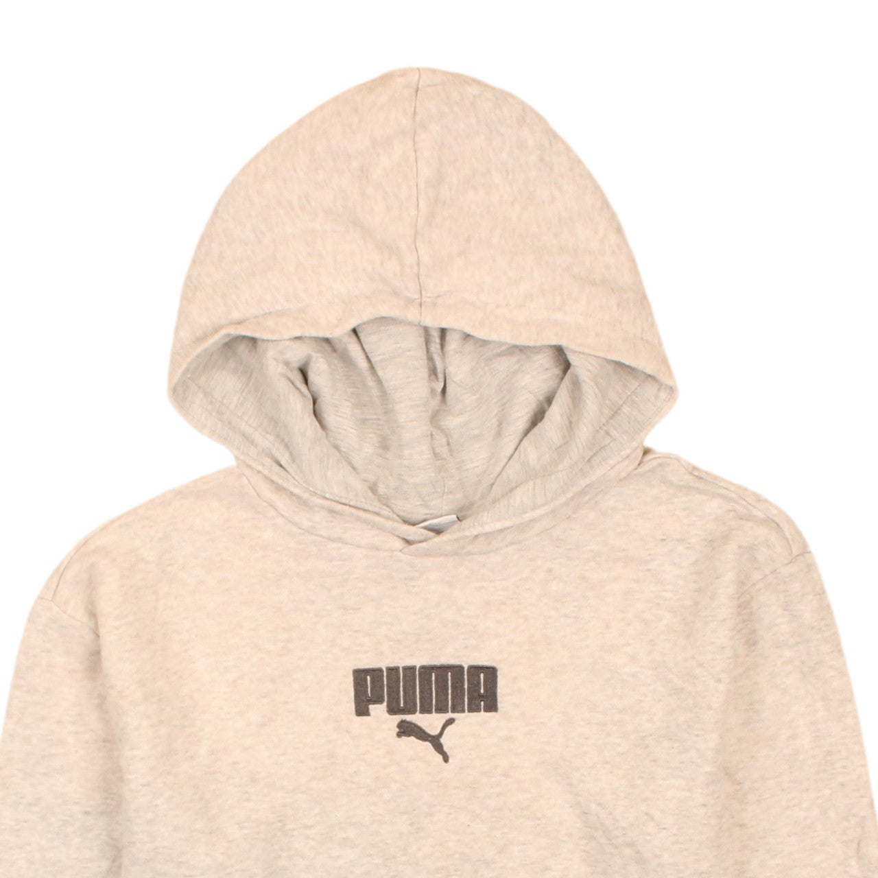 Boys UK Size 16 Years PUMA Beige Pullover Hoodie