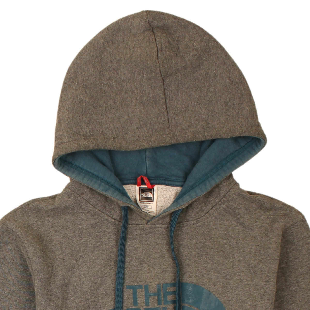 Mens UK Size XS The North Face Grey Pullover Hoodie