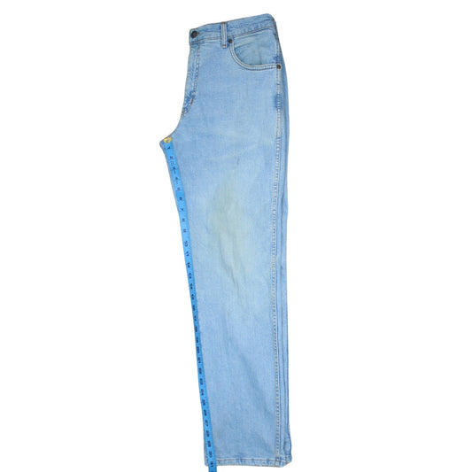 Mens UK Size 33 Wrangler Regular Fit Straight Jeans