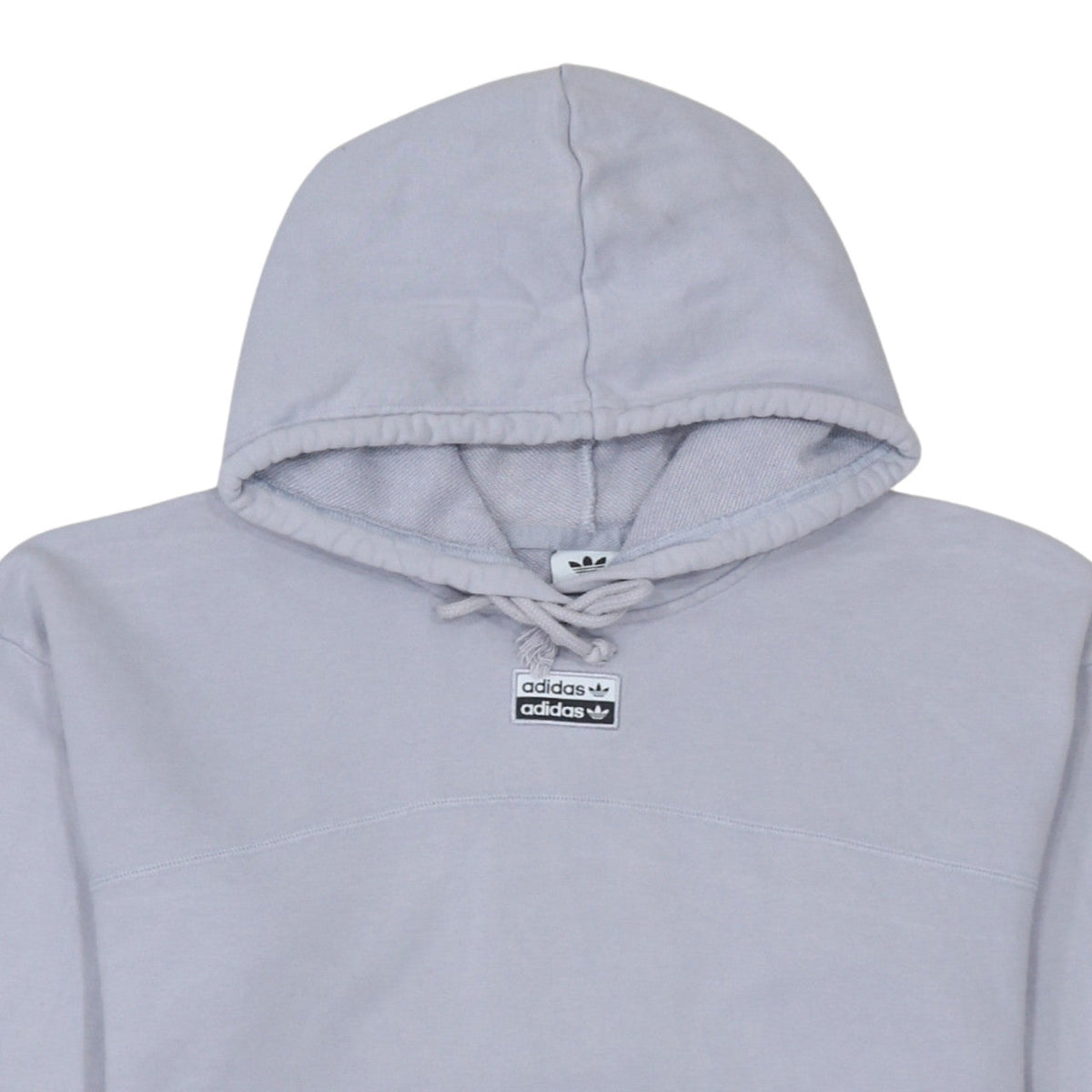 Womens UK Size 12 adidas Grey Pullover Hoodie