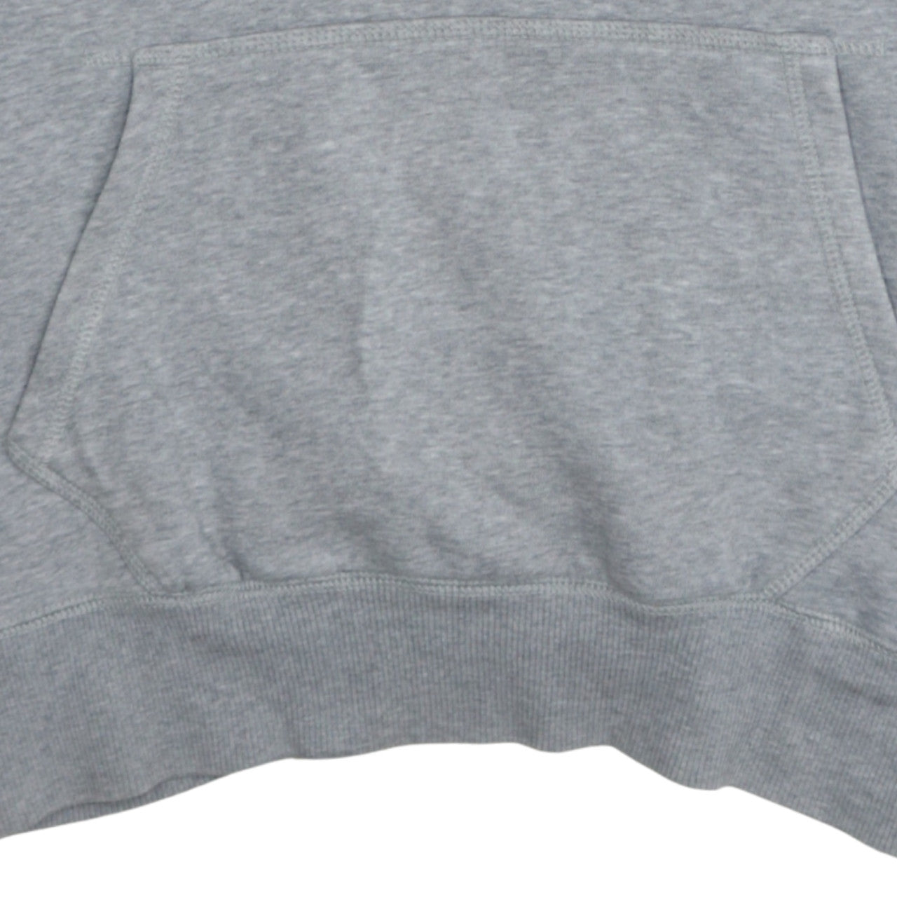 Additional view of Nike boys’ grey hoodie small just do it pullover cotton blend fleece