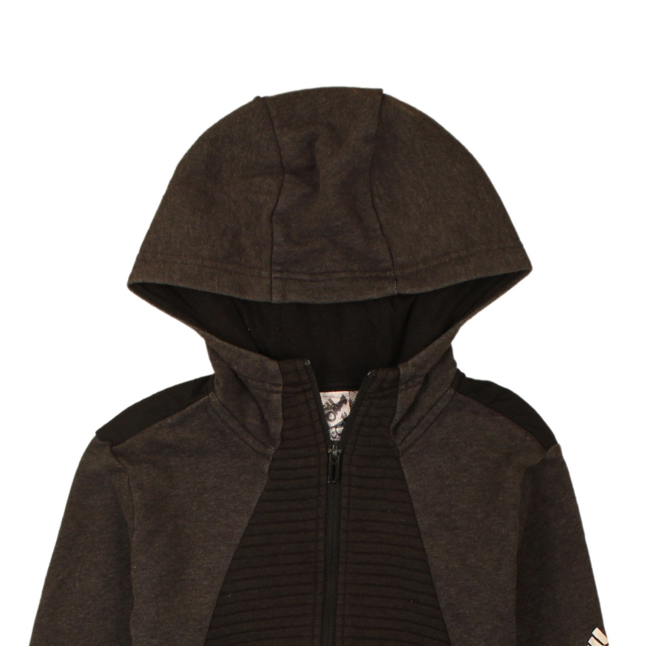 Boys UK Size 11-12 Years adidas Black Full Zip Hoodie