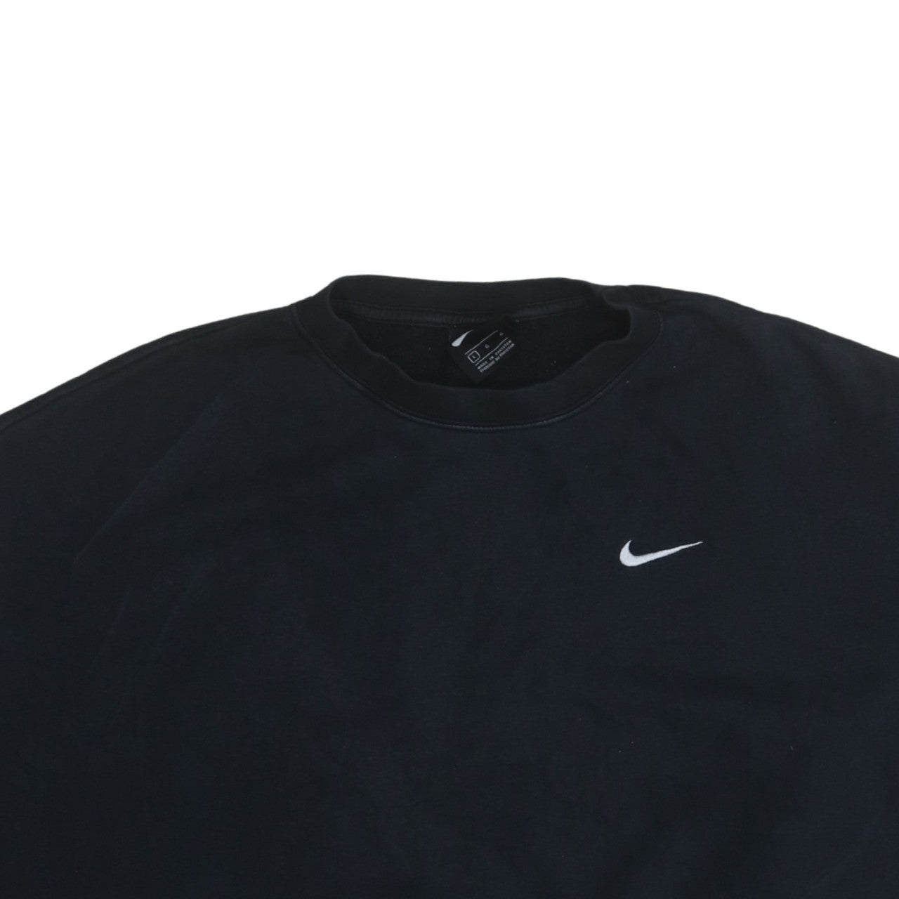 Womens UK Size L Nike Black Pullover Sweatshirt