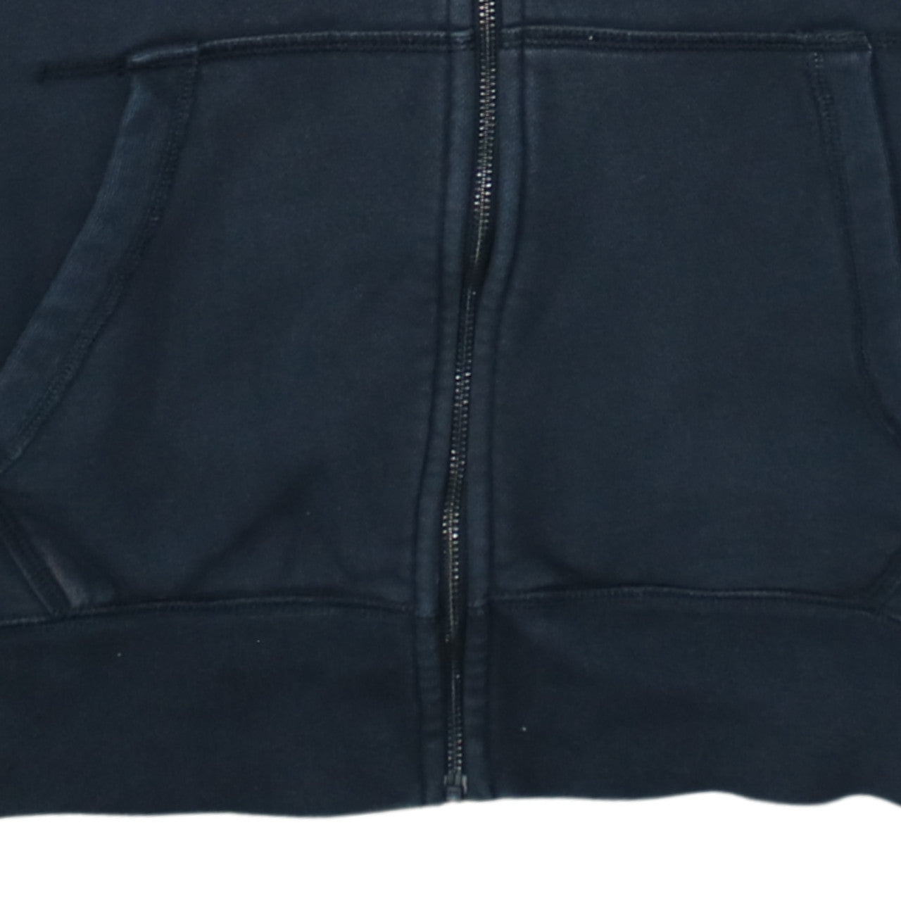 Mens UK Size L Nike Black Full Zip Hoodie