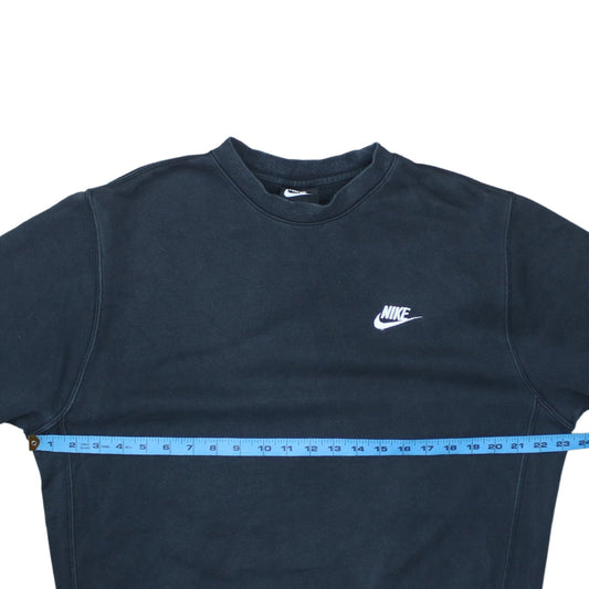 Mens UK Size M Nike Black Pullover Sweatshirt