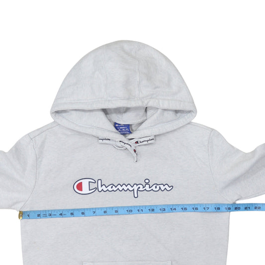 Womens UK Size XS Champion Grey Pullover Hoodie