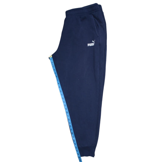 Mens UK Size 2XL PUMA Regular Fit Jogger Blue Trousers