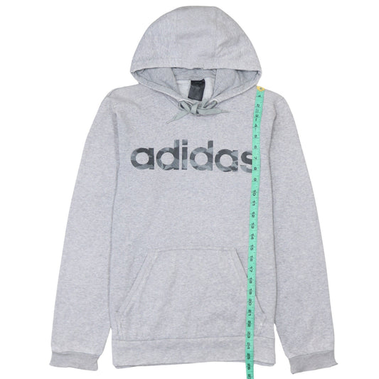 Mens UK Size XS adidas Grey Pullover Hoodie