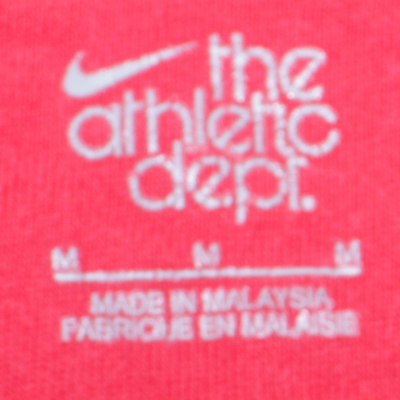 Mens UK Size M Nike Red Pullover Hoodie