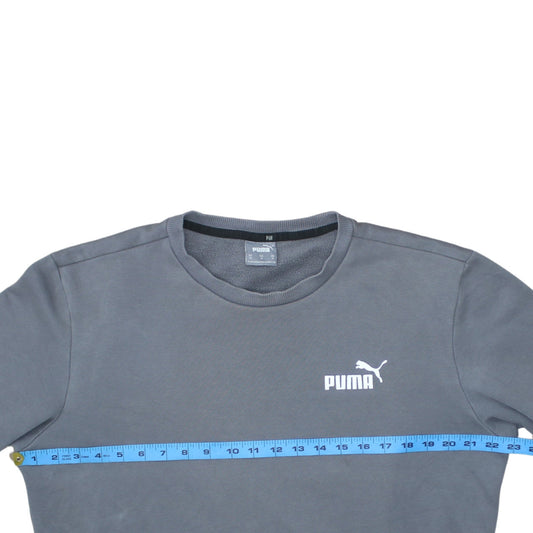 Mens UK Size M PUMA Grey Pullover Sweatshirt
