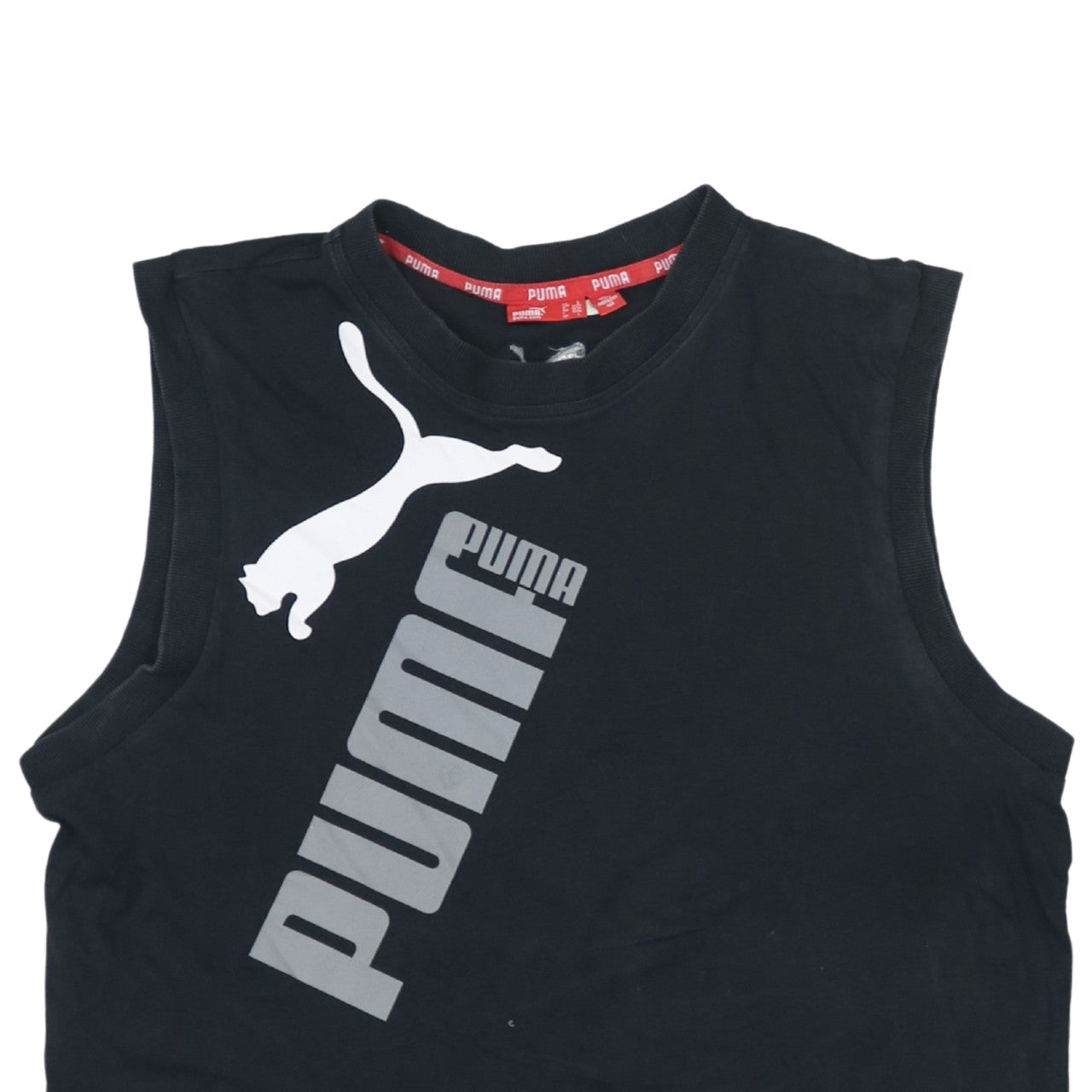 Mens UK Size L PUMA Black Gym & Training Running & Jogging Football Tank