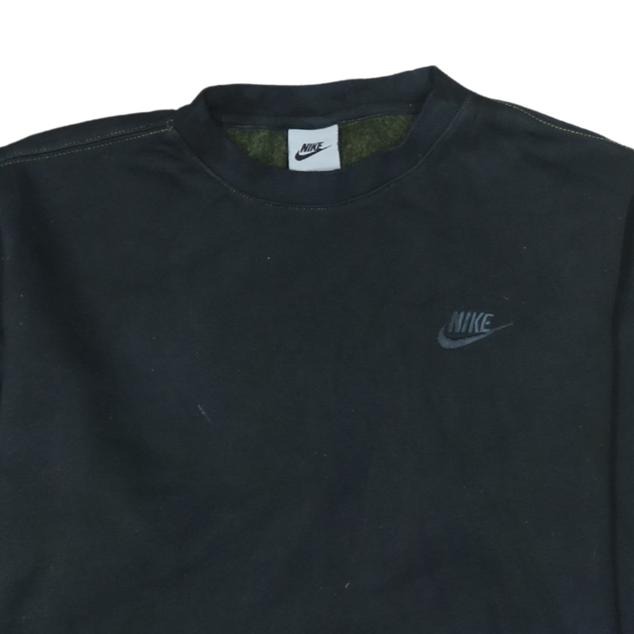 Mens UK Size M Nike Black Pullover Sweatshirt
