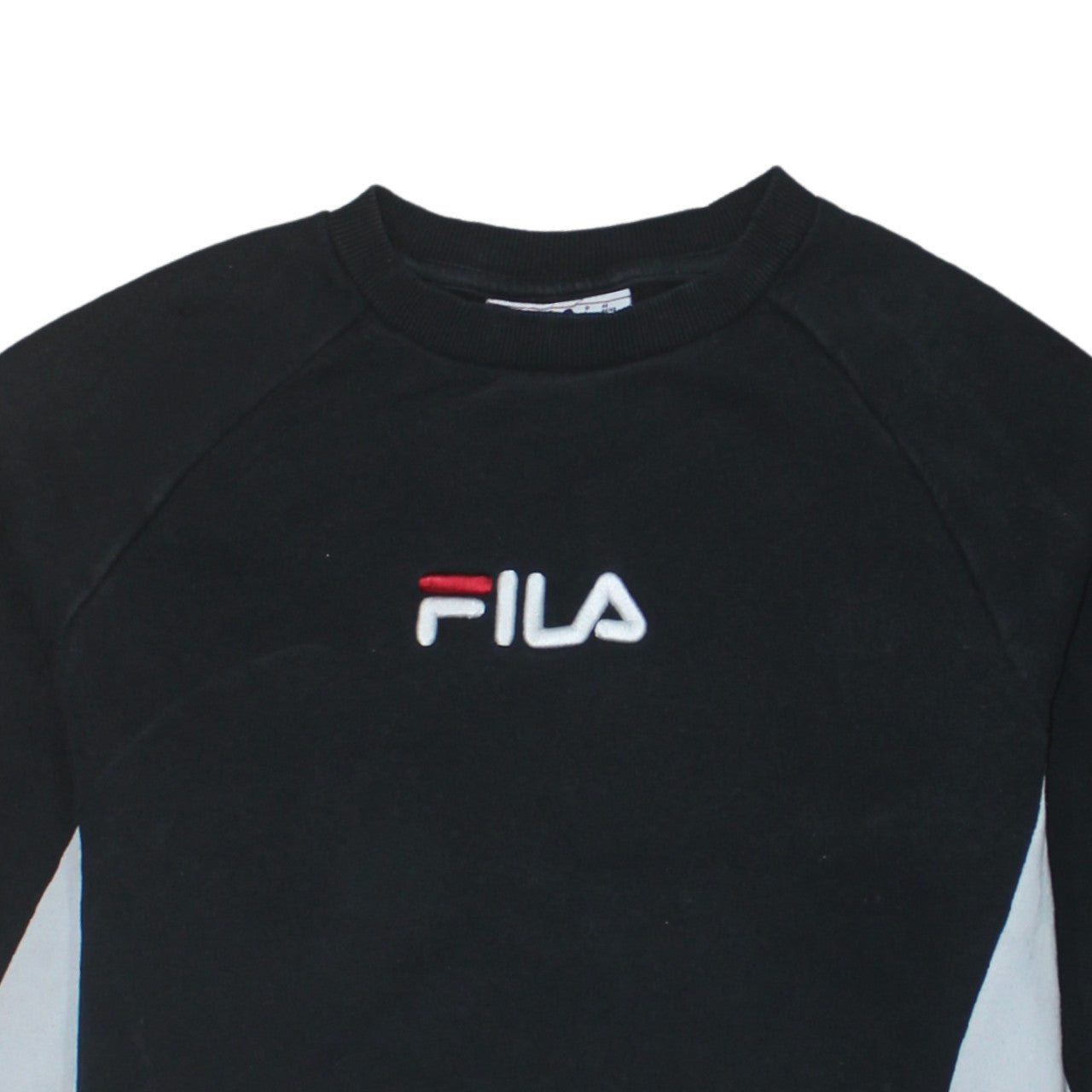 Mens UK Size S FILA Black Pullover Sweatshirt