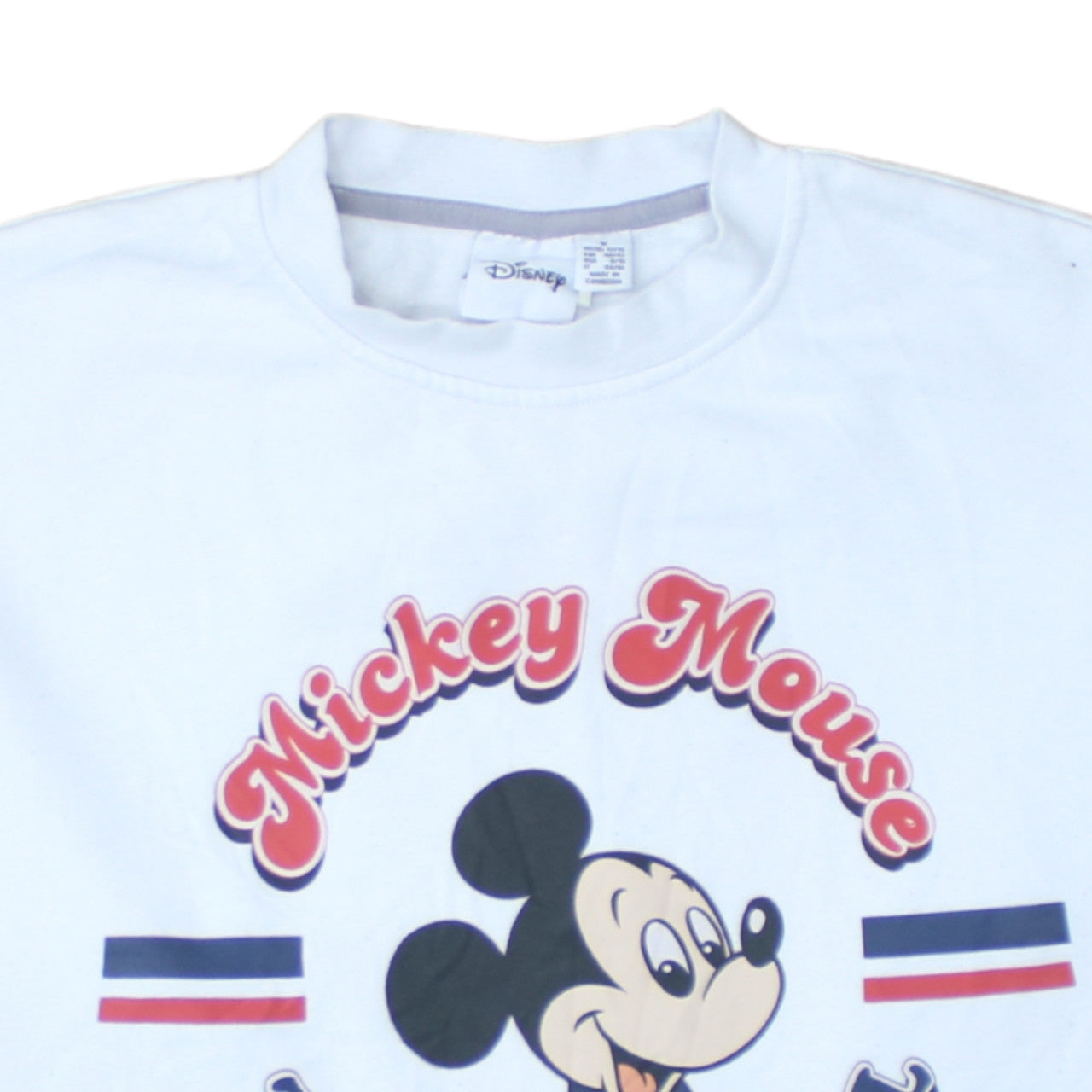 Womens UK Size M Disney White Pullover Sweatshirt
