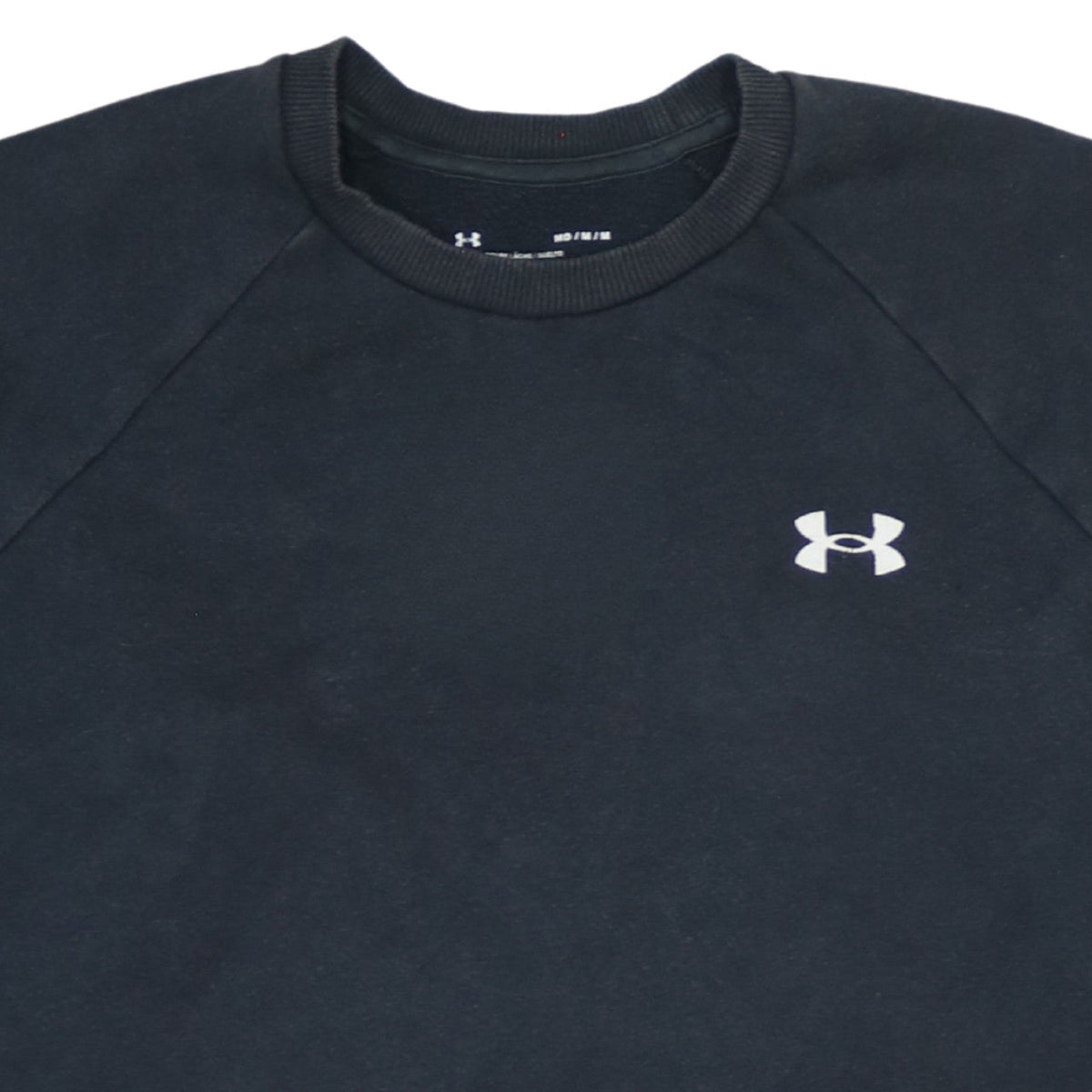 Mens UK Size M Under armour Black Pullover Sweatshirt
