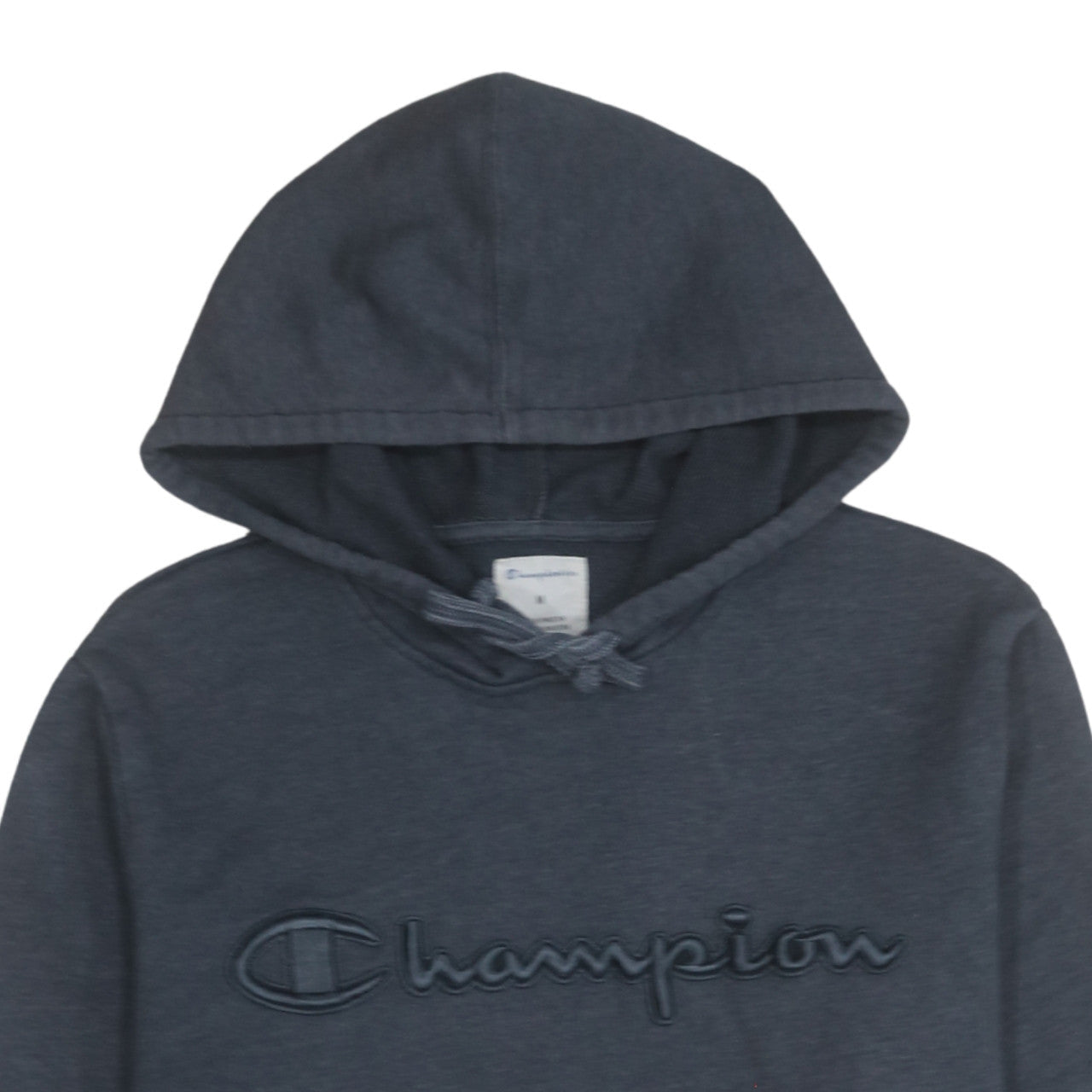 Mens UK Size M Champion Blue Pullover Hoodie