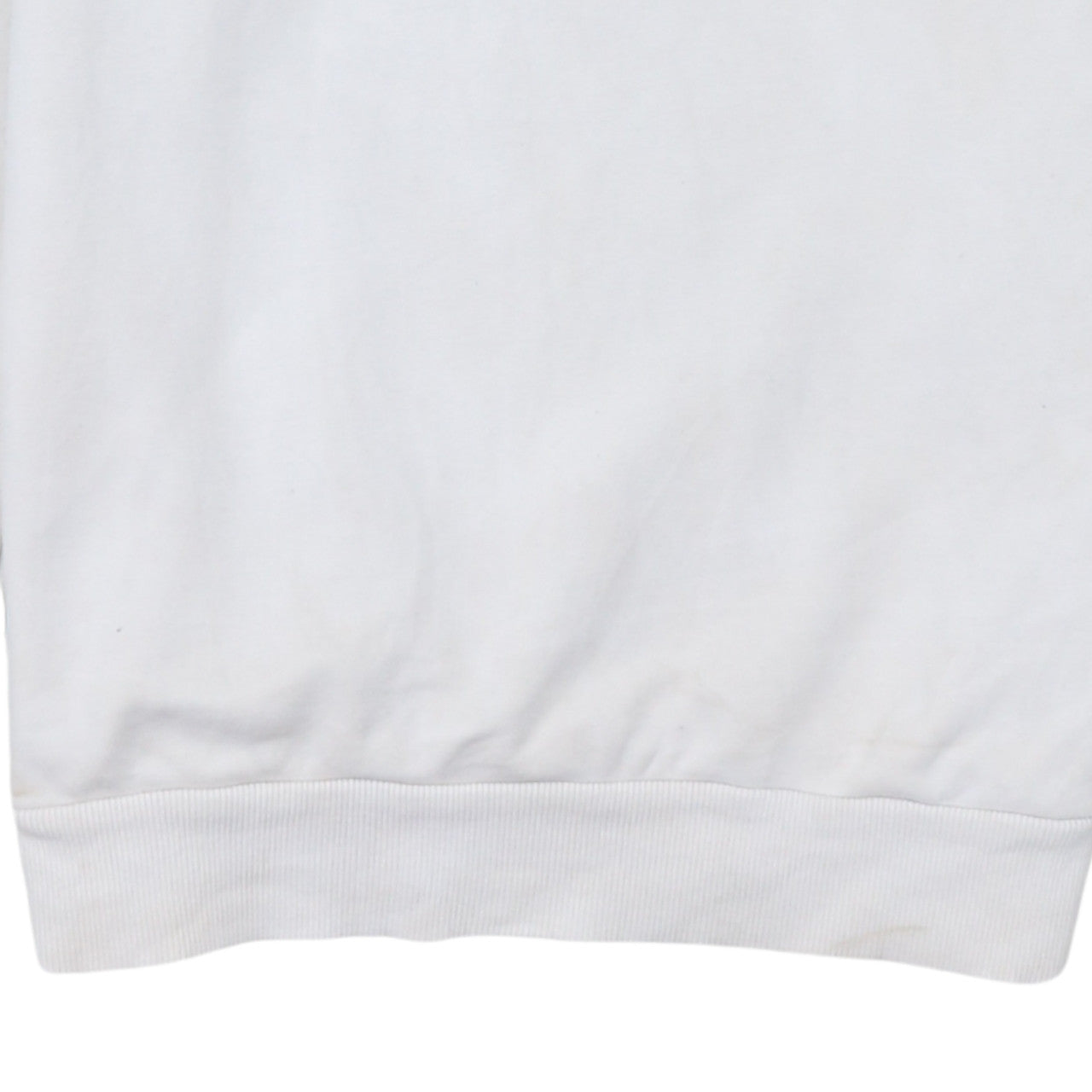 Additional view of Adidas boys’ white sweatshirt xl crew neck camouflage logo casual style