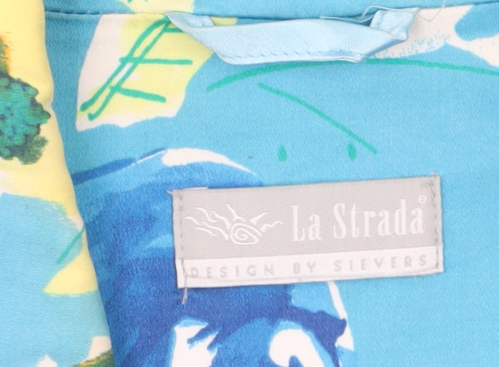 Womens UK Size 10 La Strada Regular Blue Blazer