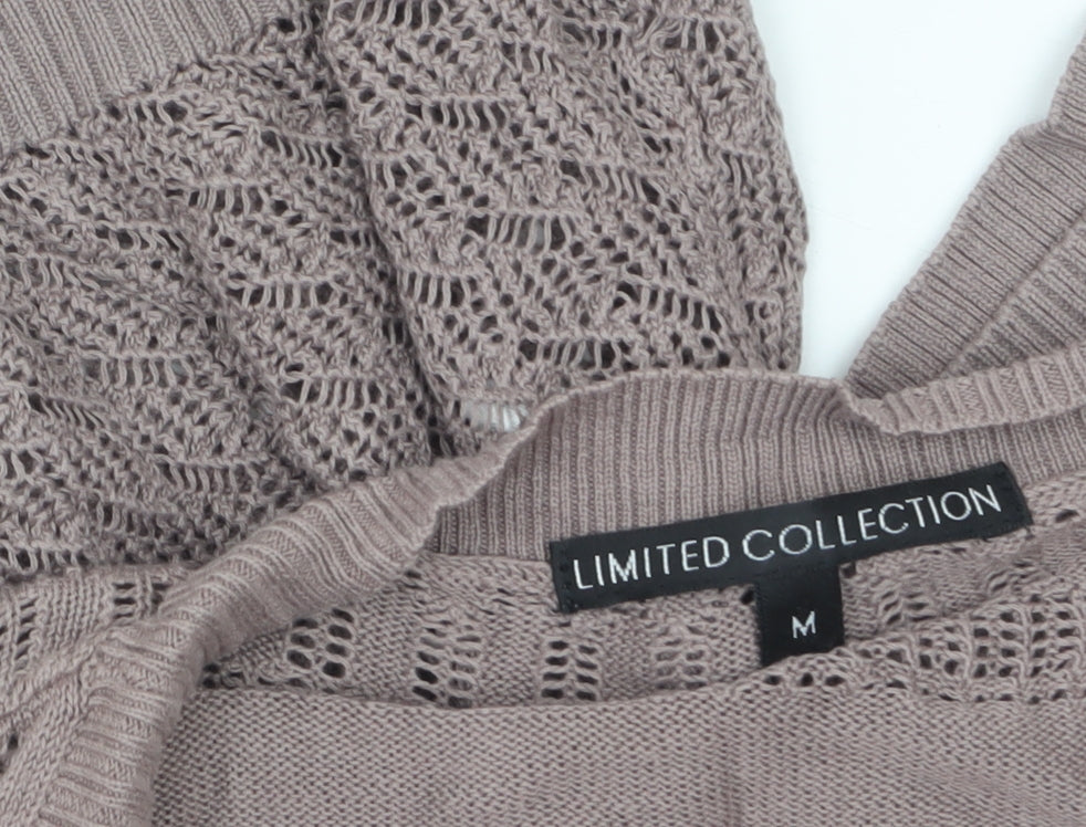 Womens UK Size M Marks and Spencer Beige Cardigan Jumper