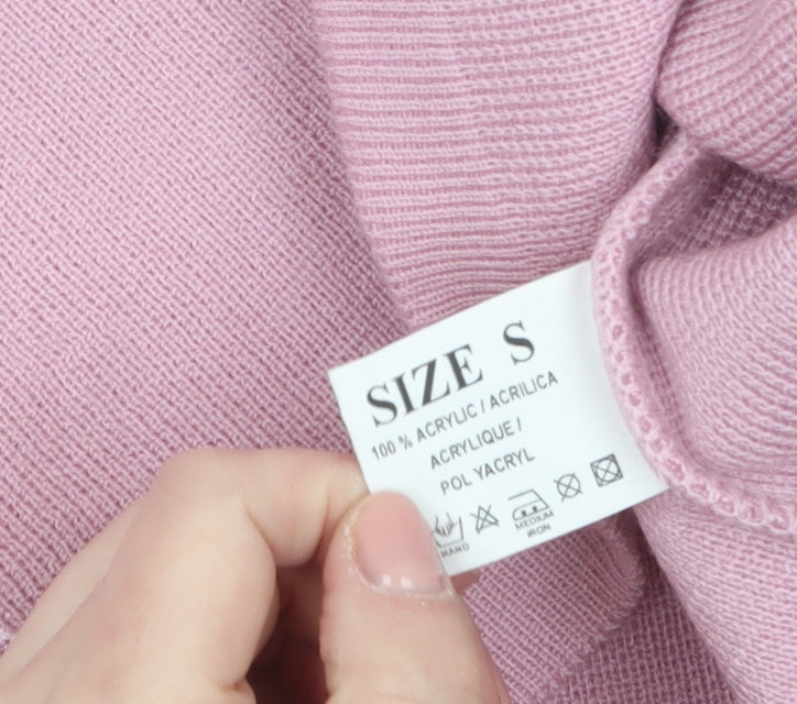 Womens UK Size S Paramour Pink Cardigan Jumper