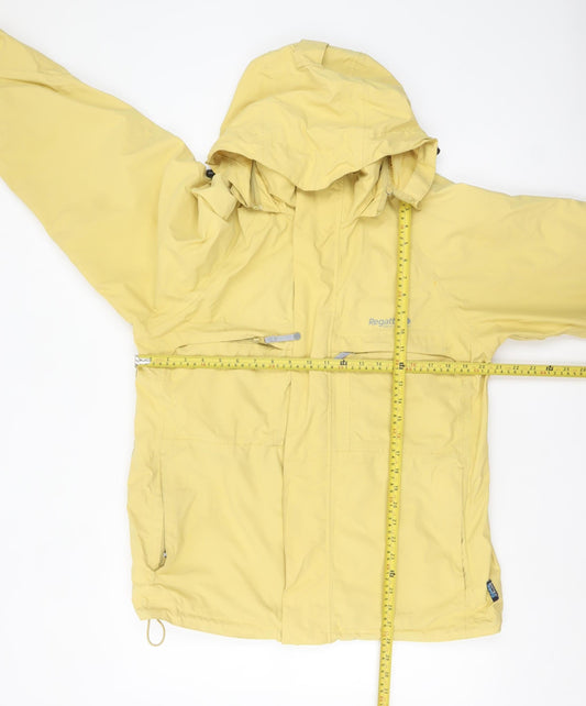 Mens UK Size S Regatta Yellow Rain Coat