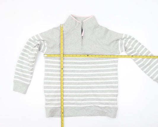 Womens UK Size 12 Crew Clothing Company Grey Pullover Sweatshirt