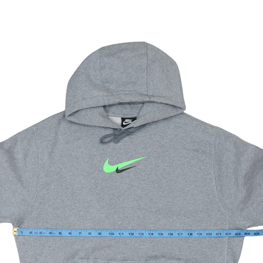 Mens UK Size M Nike Grey Pullover Hoodie