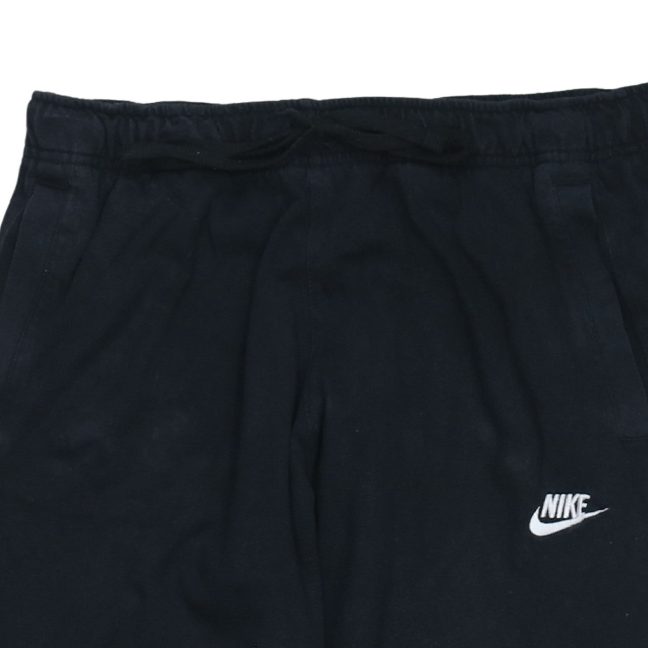 Mens UK Size M Nike Regular Fit Jogger Black Trousers