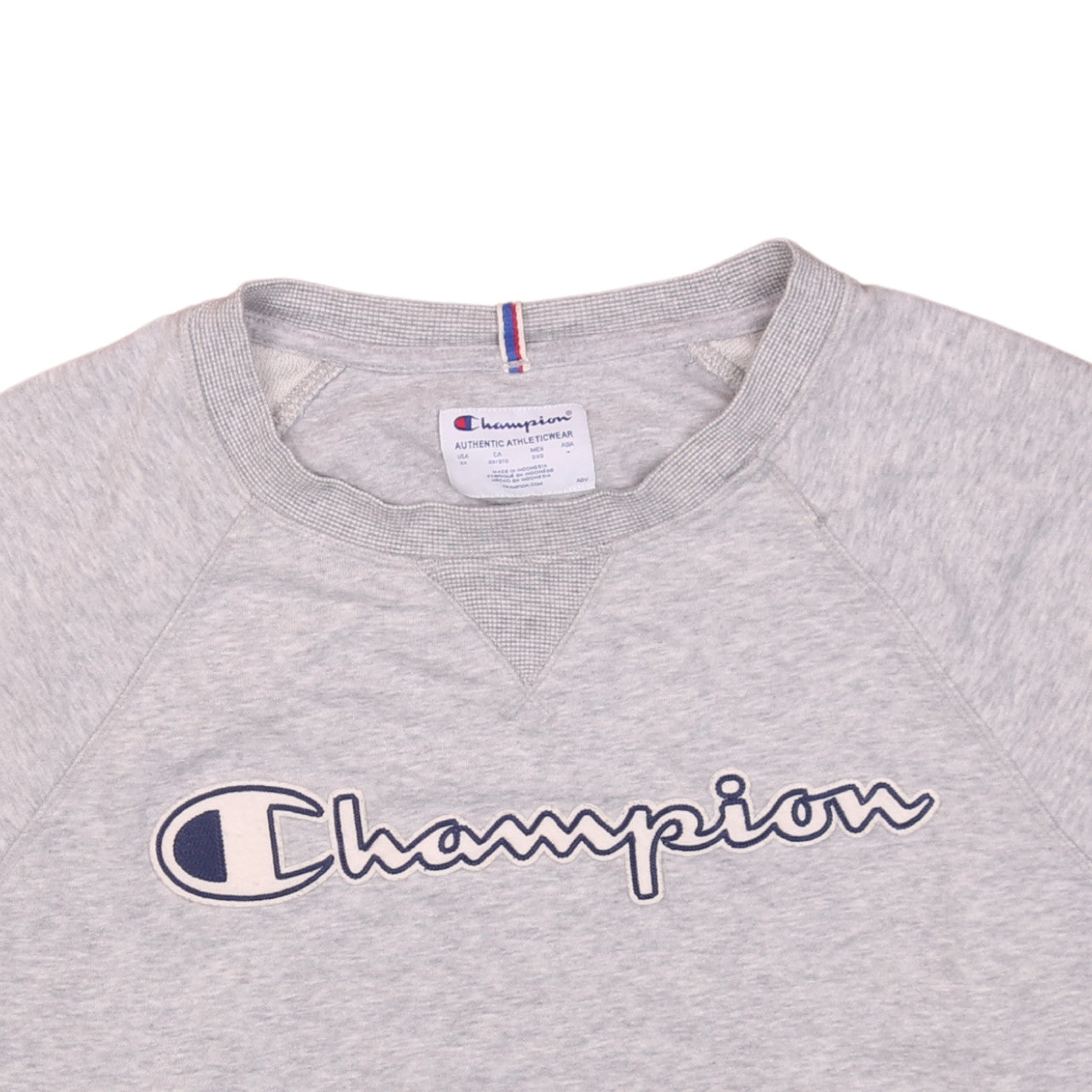 Womens UK Size 2XL Champion Grey Pullover Sweatshirt