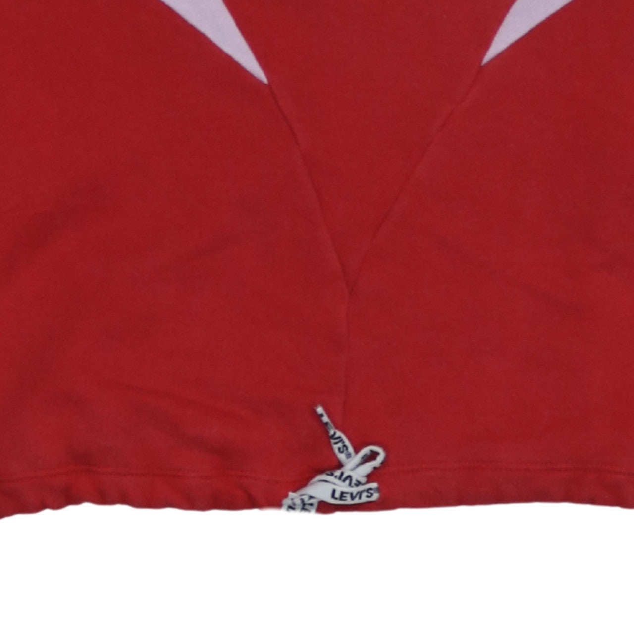 Womens UK Size XS Levi's Red Pullover Sweatshirt