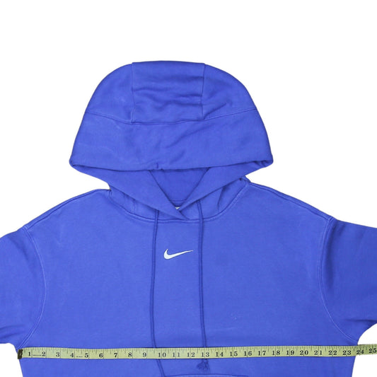 Womens UK Size XS Nike Blue Pullover Hoodie