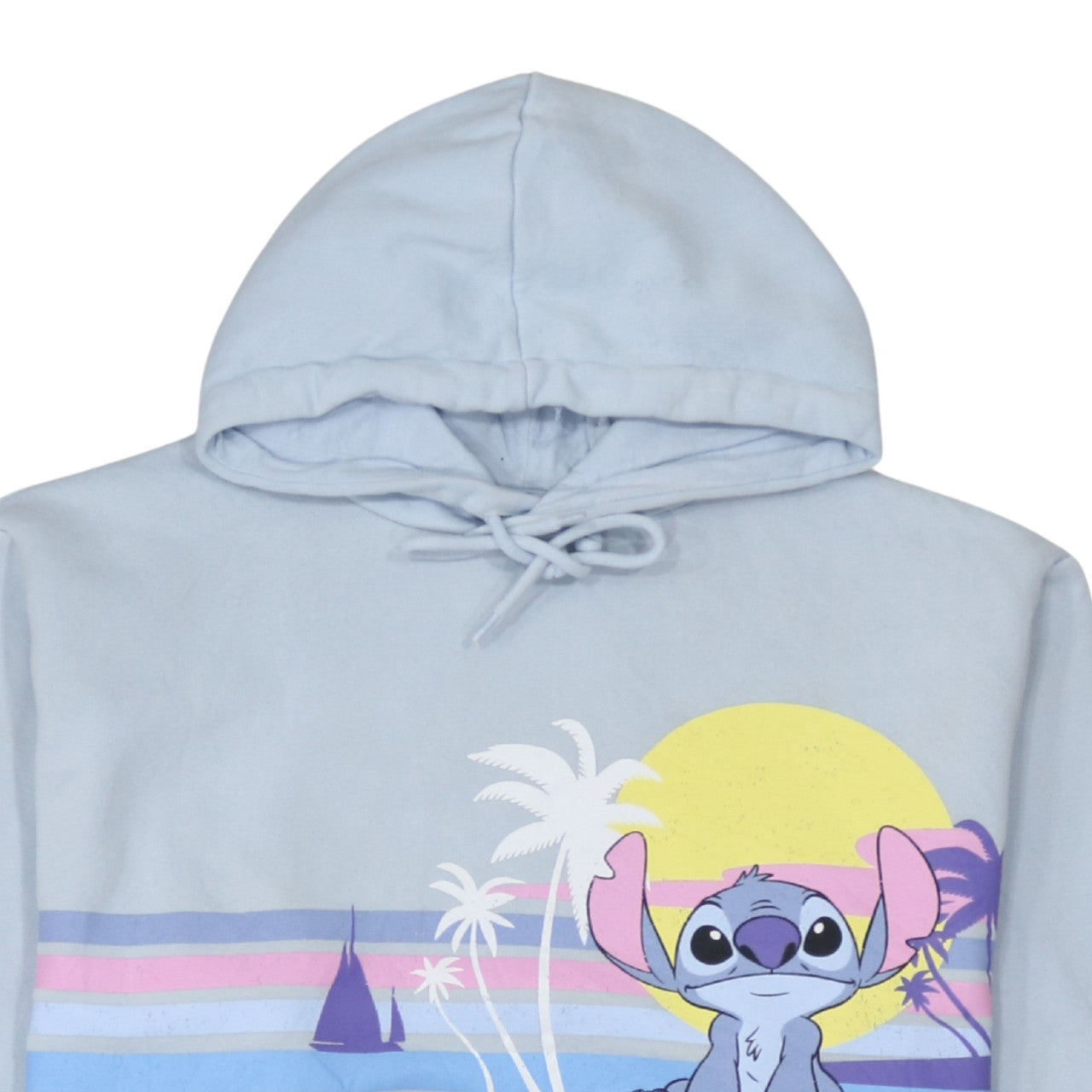 Womens UK Size L Disney Blue Pullover Hoodie
