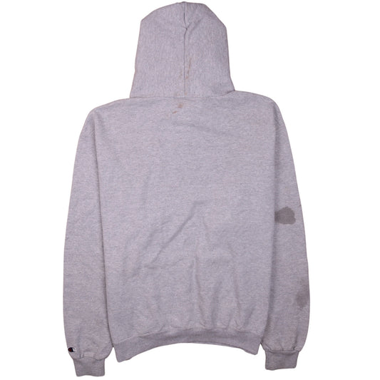 Mens UK Size L Champion Grey Pullover Hoodie