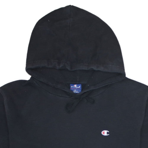 Mens UK Size L Champion Black Pullover Hoodie