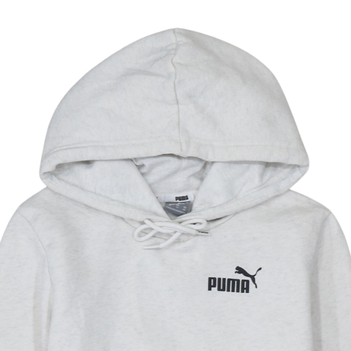 Womens UK Size XS PUMA Grey Pullover Hoodie