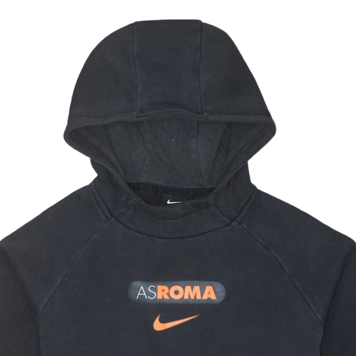 Additional view of Nike boys’ black as roma pullover hoodie xl fleece football sweatshirt