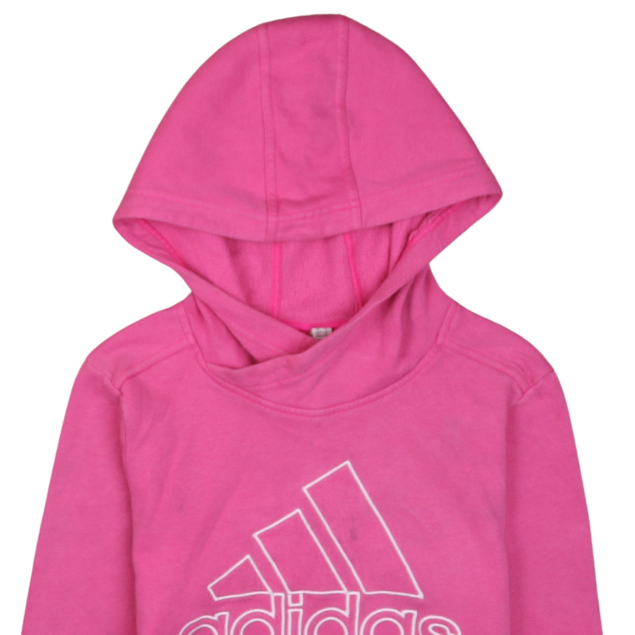Womens UK Size S adidas Pink Pullover Hoodie