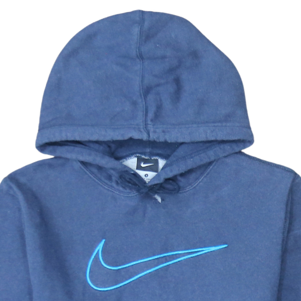 Mens UK Size S Nike Blue Pullover Hoodie