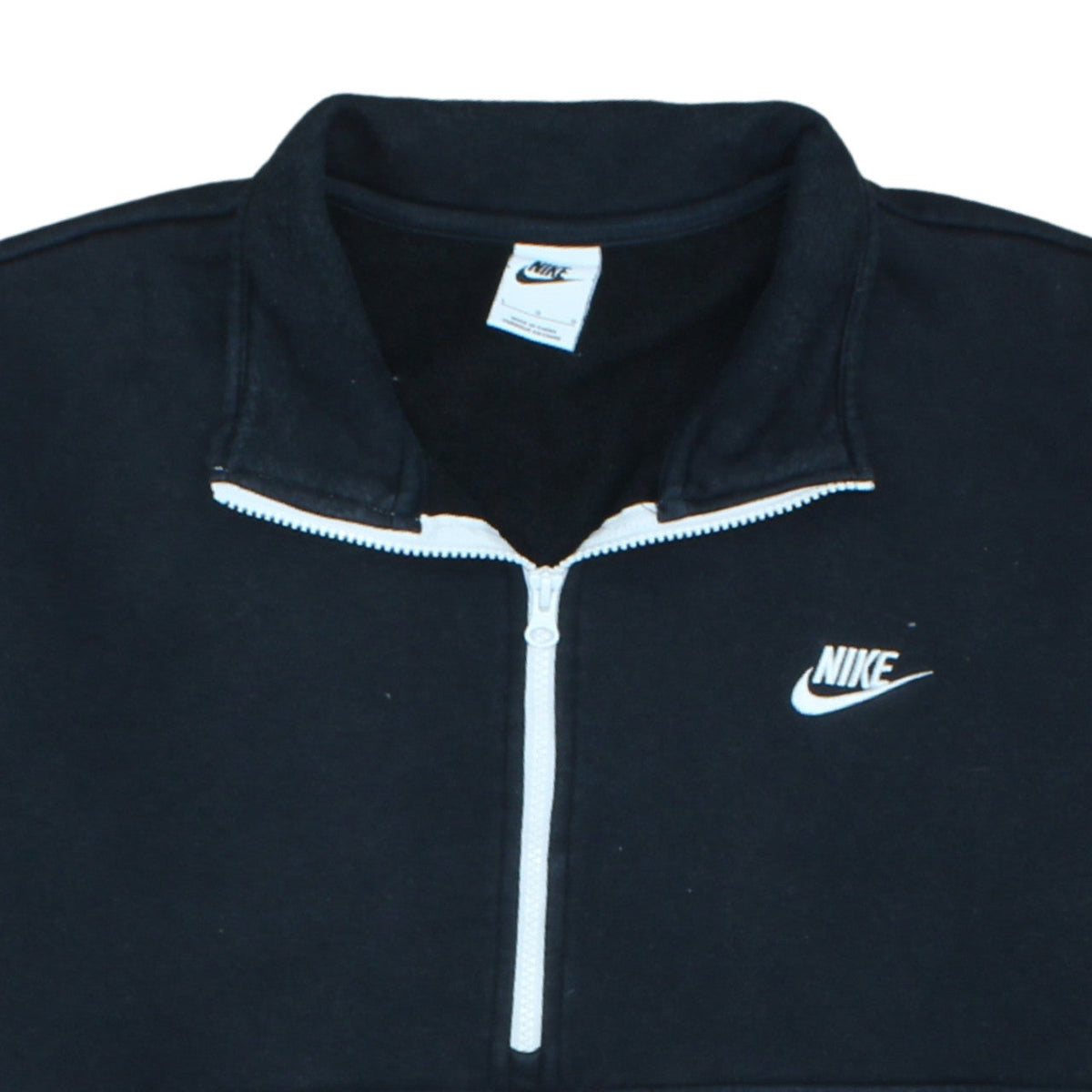 Mens UK Size L Nike Black Pullover Sweatshirt