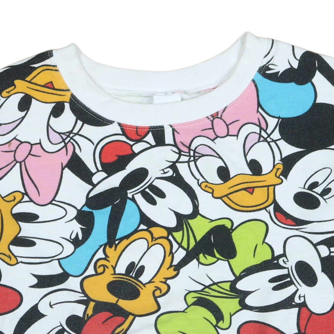Womens UK Size XS Disney Multicoloured Pullover Sweatshirt