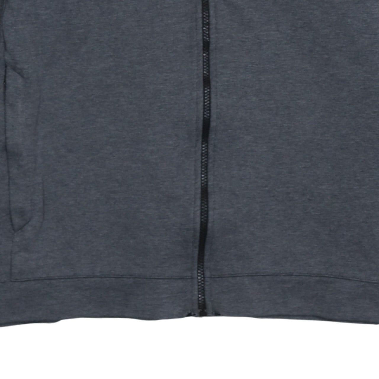 Mens UK Size L Nike Grey Full Zip Hoodie
