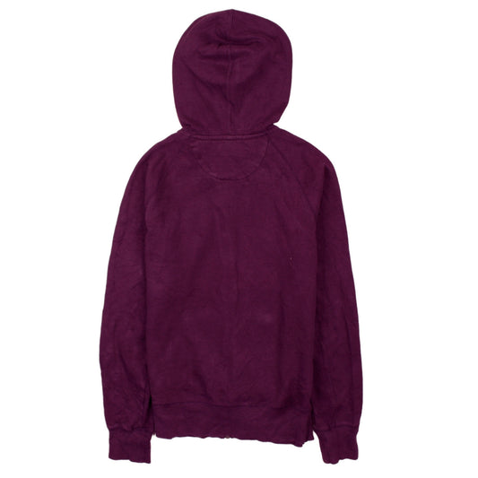 Womens UK Size M Reebok Purple Full Zip Hoodie