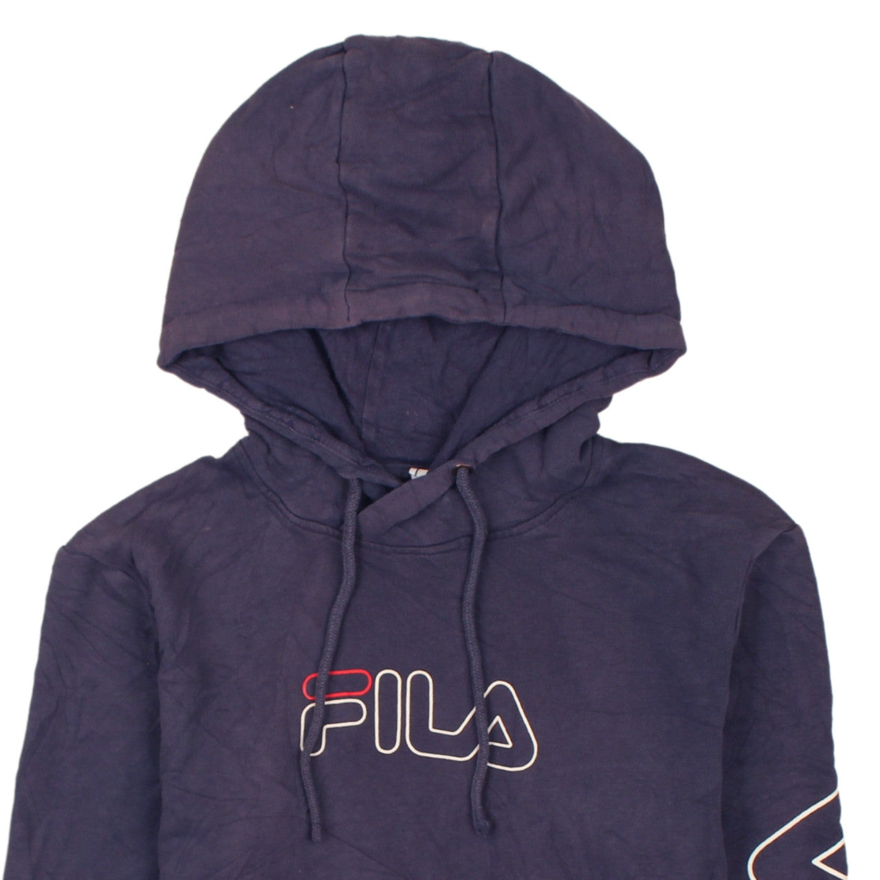 Mens UK Size XS FILA Blue Pullover Hoodie