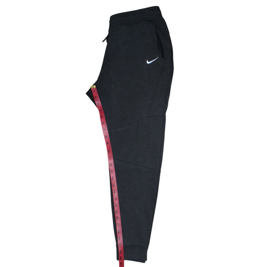 Mens UK Size M Nike Regular Fit Jogger Black Trousers