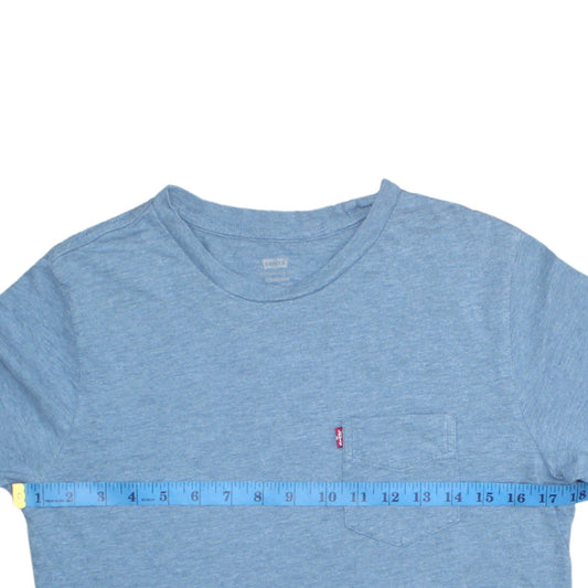 Mens UK Size XS Levi's Blue T-Shirt